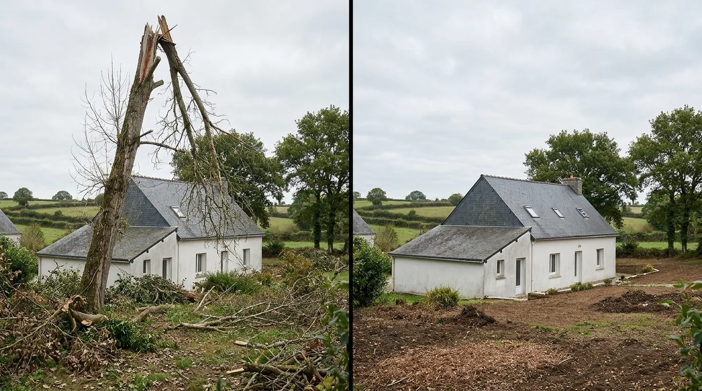 Abattage d'arbre · Vendée