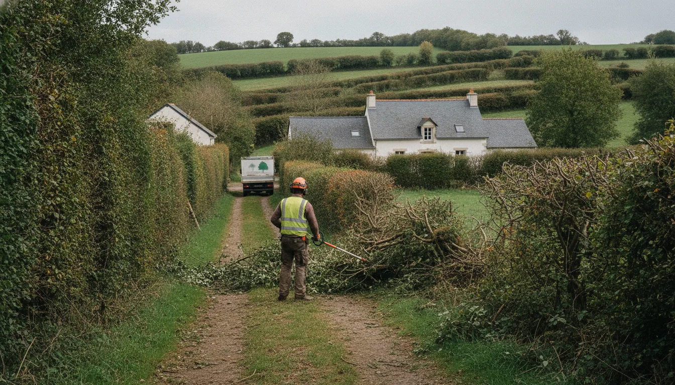 Élagage des haies bocagères en Vendée : obligations et bonnes pratiques