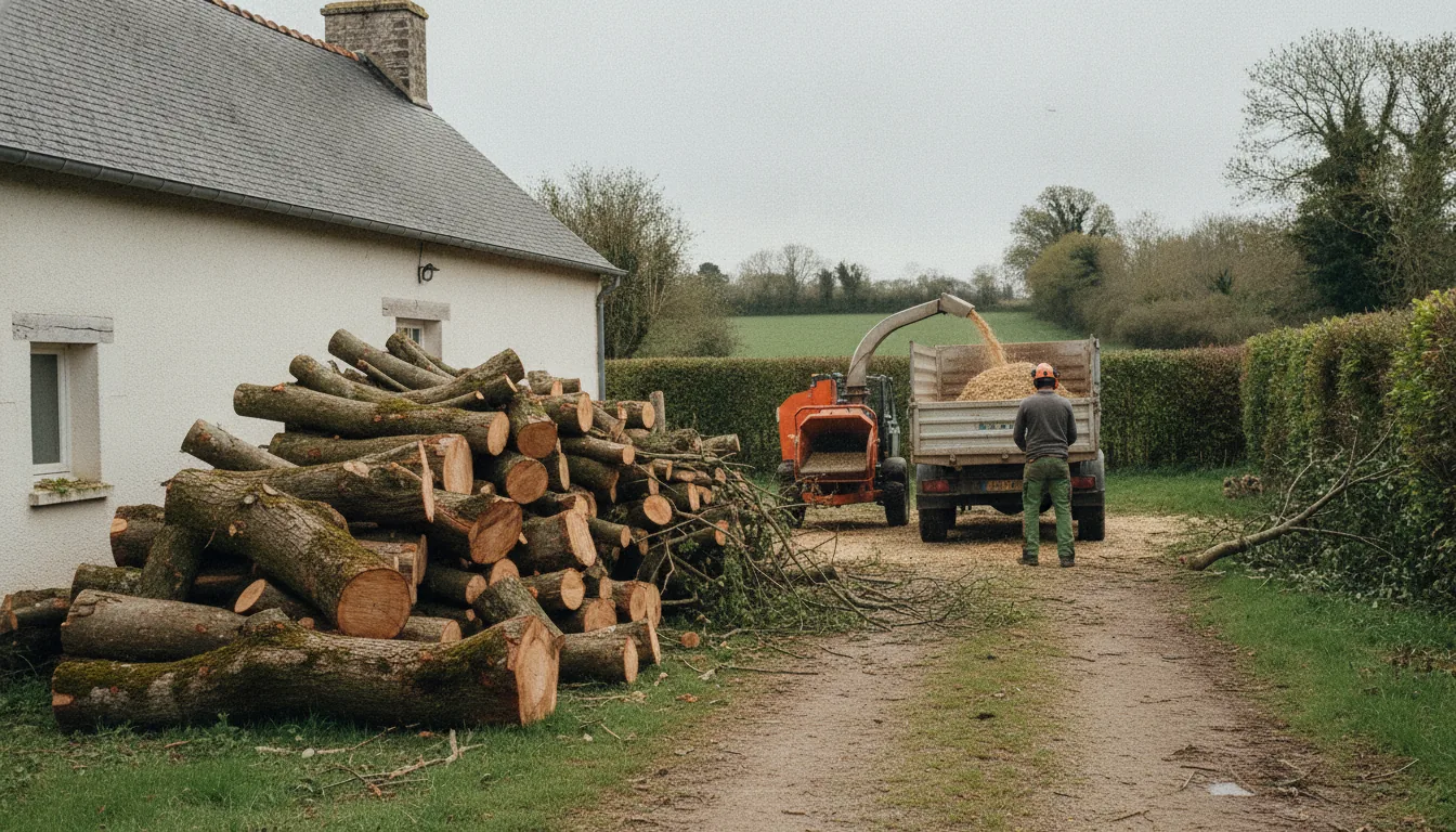 Que faire du bois après élagage en Vendée ? Astuces et solutions pratiques